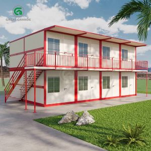 Galvanized Steel Folding Container Home With Assembled Dimensions Heating System