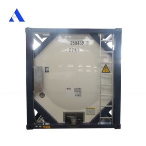 IMDG T4 Standard Steel Material 20ft ISO Fuel Tank Container 26000L Capacity for