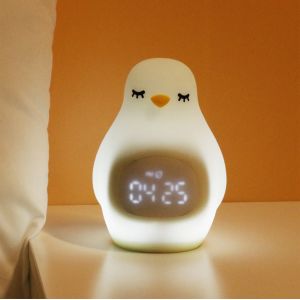 New Design Clock Night Light Sleep Trainer Kids Digital Alarm Clocks with Great