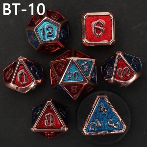 Custom metal and plastic dice D20 game D & D polyhedron DND dice set RPG dice
