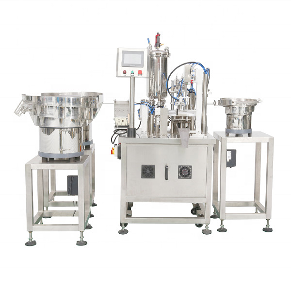 1000BPH CE Certified Gels Reagents Syringes 2 Head Filling Machine for CE