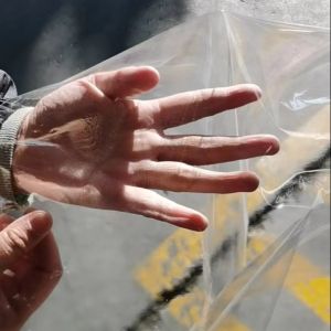 Customized Transparent PVC Film Roll Smooth Surface With Tensile Strength≥20MPa