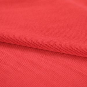 Red Jacquard Polar Fleece Fabric Material For Shoes Tent