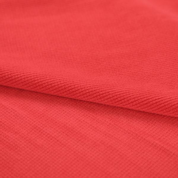 Red Jacquard Polar Fleece Fabric Material For Shoes Tent