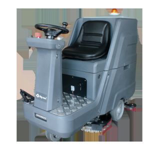 6km/H Ride On Floor Scrubber Machine With Big Tank CE Certificate