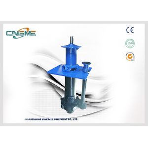 Rubber Lined Slurry Sump Pump Vertical For Corrosive Sludge And Pulp