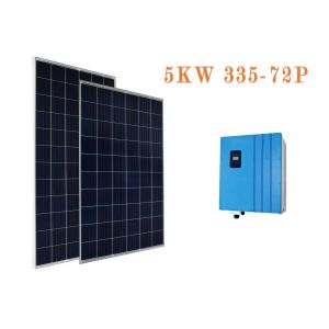 Wholesale Polycrystalline 335W 5KW 99.6% On Grid Solar PV System from china suppliers