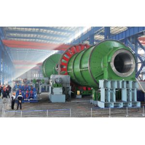 φ 6.2m × 9.5m (F/F) Overflow Ball Mill And Supporting System With Fully
