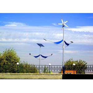 Wholesale 60w Solar And Wind Street Lights With Double Arm Lamp For Park Aera from china suppliers