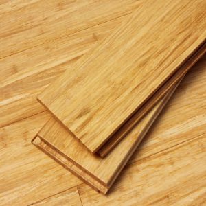 14mm Extra Wide Engineered Stranded Bamboo Parquet Flooring with Varnish from