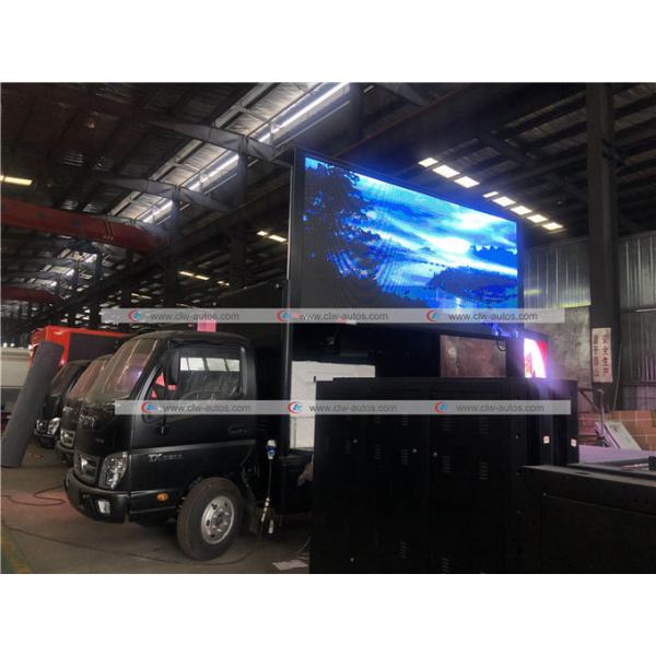 Foton Mobile LED Screen Truck Billboard Display for Outdoor Road Advertising
