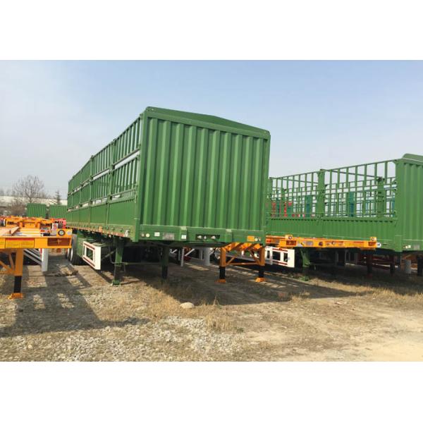 High Efficiency Storage Stake Semi Trailer Truck Flexible Various