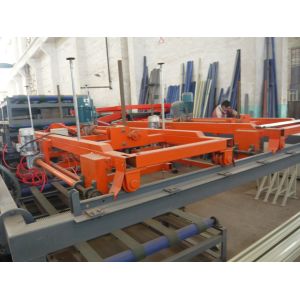 Fiber Glass Magnesium Oxide Sheet Sandwich Panel Making Machine , Wall Panel