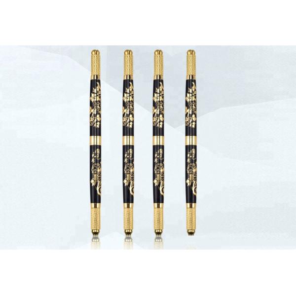 Stainless Steel Handle Disposable Microblading Tattoo Pen With Blade 135mm