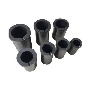 Chemically Pure Graphite Crucible Quartz Coat 4KG for Smelting Casting Gold and