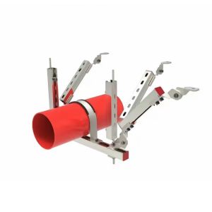 Sturdy Aluminum Alloy Seismic Hangers For Pipe Bolted Customizable