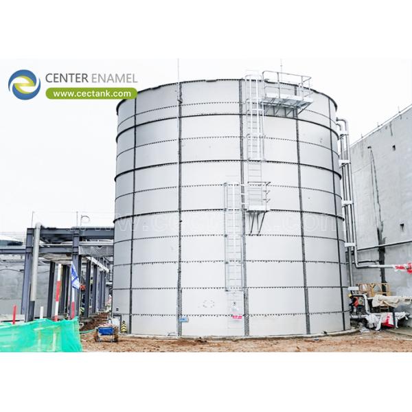 Durability Stainless Steel Bolted Tanks Corrosion Resistance With 2.4M * 1.2M
