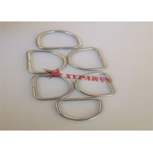 3 X 25 X 30 Mm Stainless Steel D Type Lacing Rings For Fixing Insulation Jackets