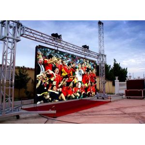 HD Outdoor RGB Led Screen Full Color Wide View Angle ROHS 960mm * 960mm