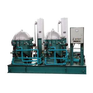Self Discharge Fuel Oil Separator Centrifuge Machine Automatic Control Belt