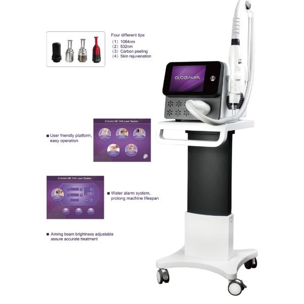 Tattoo Removal 532 1064nm ND YAG Laser Machine