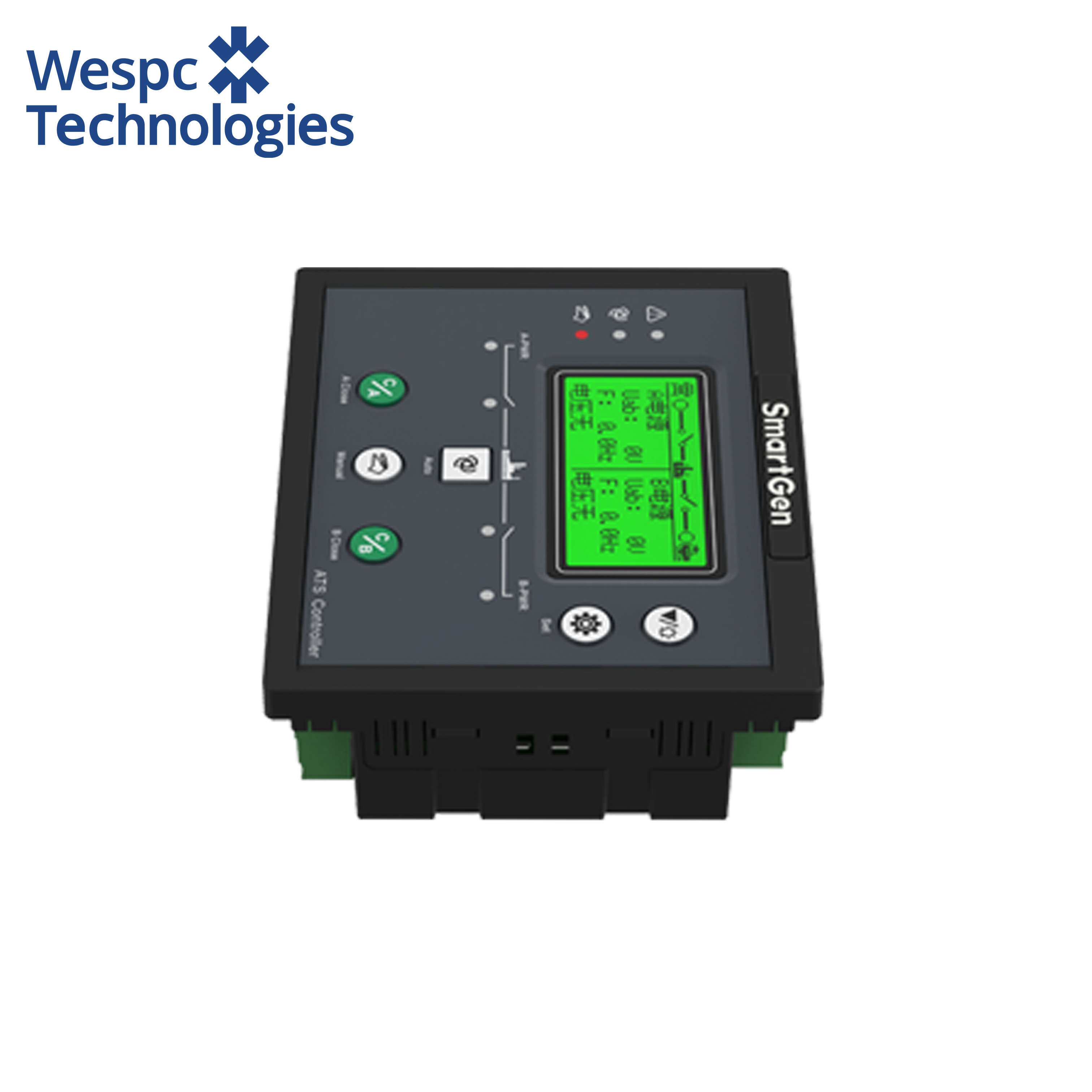 WESPC Original SmartGen HAT552 Auto Transfer Switch Controller Panel