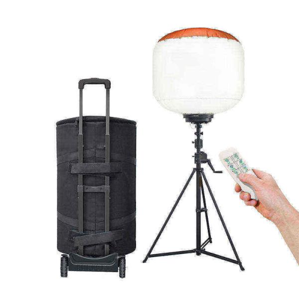 Portable LED Balloon Light with AC90-305V Input Voltage and 160LM/W Efficiency