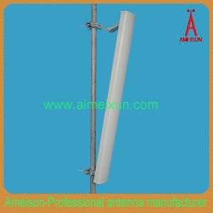 2x18 dBi high gain vertical and horizontal polarization 5.8GHz WLAN MIMO Antenna