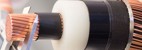 Cross Linked Polyethylene High Voltage Power Cables Abrasion Resistance