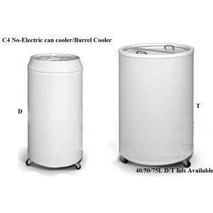 Wholesale Can Cooler C4 50L No electric Barrel Cooler from china suppliers