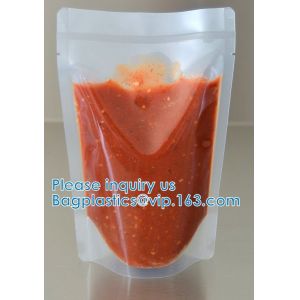 Liquids Pack, Sauce Press Seal Freezer Bag, Soup Stand Up Pouch Bag, Food