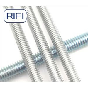 DIN975/976 CLASS4.6/4.8/8.8 1/2/3m Bull White Full threaded rod zinc galvanized