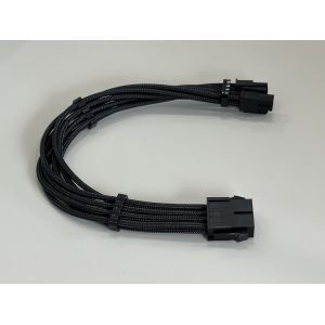 Custom Sleeved 8-Pin Power Cable Harness, wire to wire connector assembly for
