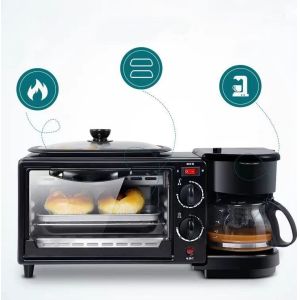 Initial Payment Compact Integrated Breakfast Maker With Electric Oven And Frying