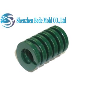 Green Precision Mold Spring / Machinery Heavy Duty Die Springs JIS Standard
