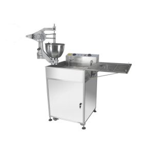 Manual Feeder 300pcs/H Commercial Donut Making Machine