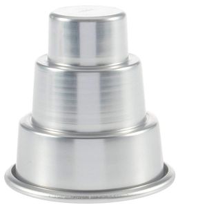 Amazon Aluminium Alloy Carbon Steel Bottom Cake Pans Round Cake Mold Non-Stick