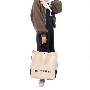 Various Color Canvas Shoulder Handbags 60-140 GSM Thickness Enhanced Visual