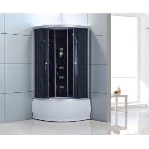 Buy cheap Bath 990x990x2250mm Glass Shower Enclosures Aluminum Frame 4mm from wholesalers