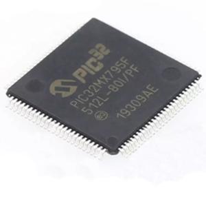 China MICROCHIP PIC32MX795F512L-80I/PT 32-bit Microcontrollers Chips Integrated Circuits IC on sale
