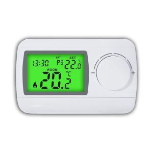 Riseem 230V LCD Programmable Electronic Room Thermostat With NTC Sensor