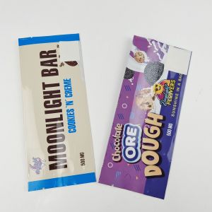 Environmental Friendly Foil Wrappers Custom Printed Stand Up Pouches Chocolate