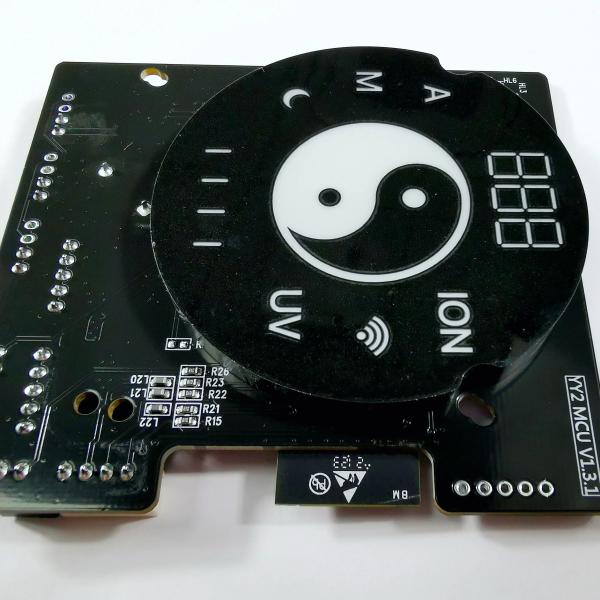 Custom Charge Control ENIG ROHS 8 Layer pCB Black FR4 HDI Design Circuit Board