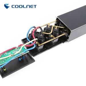 Aluminum Shell PDU Power Distribution Unit 50 / 60HZ For IDC Engine Room