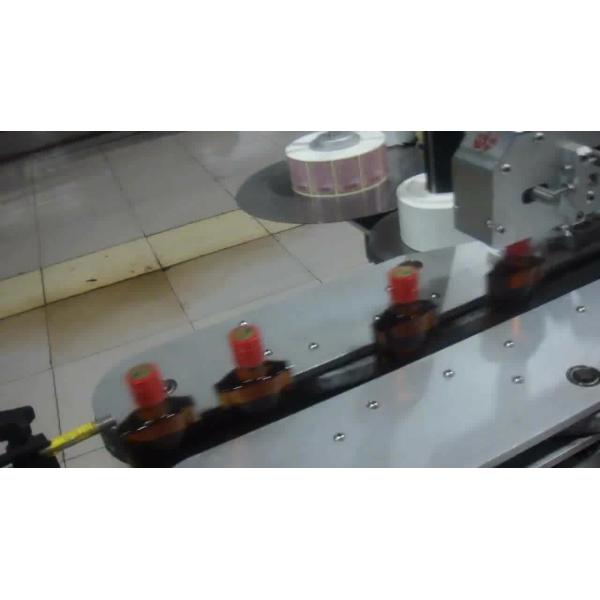 Dbeverage Ouble Side Sticker Labeling Machine , Factory Price Automatic Bottle