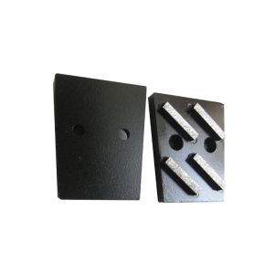 4 Segment Diamond Grinding Tools Wedge Block For Terrazzo / Granite Floor