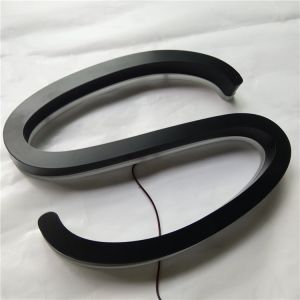 Business Enseigne Lumineuse 3D Letter Sign Edge Lit