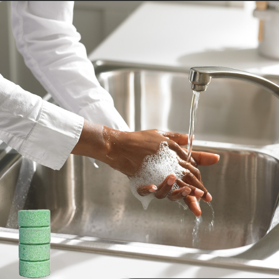 High Quality Foaming Hand Washing Soap Effervescent Tablets With Various Flavors