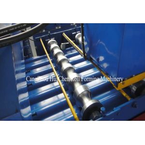 Steel / Metal Finnera Glazed Tile Roll Forming Machine PLC Control