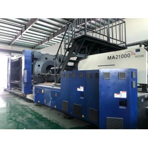 Used 2100ton Haitian Plastic Injection Machine High Precision For Trash Can